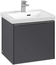 Villeroy & Boch Subway 3.0 - Mosdószekrény, 473x429x408 mm, 1 fiók, grafit C58000VR (C58000VR)