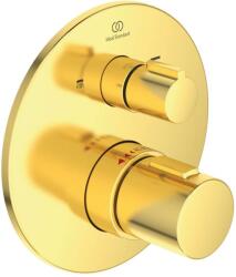 Ideal Standard CeraTherm - Termosztatikus kádkeverő rejtett beépítéshez, Brushed Gold A5814A2 (A5814A2)