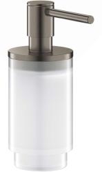 GROHE Selection - Folyékony szappanadagoló, üveg/csiszolt Kemény grafit 41028AL0 (41028AL0)