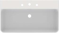 Ideal Standard Conca Ceram - Mosdókagyló pultra 800x450 mm, túlfolyóval, 3 lyuk a keverőhöz, fehér színű T382701 (T382701)