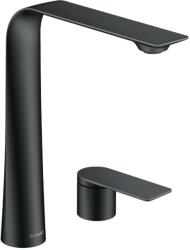 Duravit D. 1 - Mosócsaptelep, 2 nyílású beépítés, matt fekete D11130002046 (D11130002046)