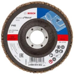 Bosch Tartozékok - Lamellás csiszolókorong, P40, átmérő 115 mm 2608603652 (2608603652)