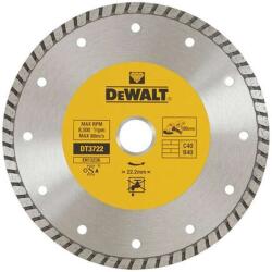 DEWALT Tartozékok - Gyémánt vágókorong kemény anyagokhoz 180x22, 2 mm DT3722 (DT3722)