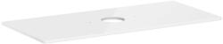 Hansgrohe Xelu Q - Mosdópult 118x55 cm, középen kivágás, fényes fehér 54115050 (54115050)