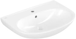 Villeroy & Boch O. novo - Mosdókagyló 55x44 cm, túlfolyóval, csapfurattal, alpesi fehér színű 4A405501 (4A405501)