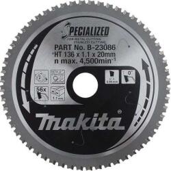 Makita Tartozékok - Fűrészlap fémhez, 185x30 mm, 56 fog B-23363 (B-23363)