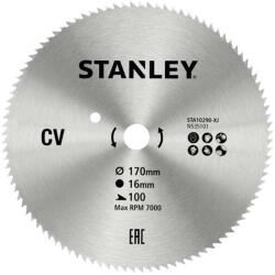 STANLEY Tartozékok - Fűrészlap fához 170x16 mm, 100 fog STA10290-XJ (STA10290-XJ)