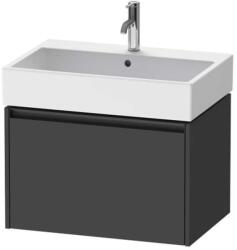 Duravit Ketho. 2 - Mosdószekrény 440x684x460 mm, 1 fiókos, grafit matt K25076049490000 (K25076049490000)