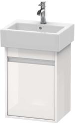 Duravit Ketho - Mosdószekrény 550x400x320 mm, 1 ajtó, jobb oldali zsanérokkal, fényes fehér színben KT6630R2222 (KT6630R2222)