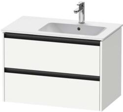 Duravit Ketho. 2 - Mosdószekrény 549x810x480 mm, 2 fiókos, matt fehér K25268018180000 (K25268018180000)