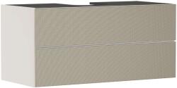 Hansgrohe Xevolos E - Mosdószekrény 118x56x55 cm, 2 fiókos, matt bézs/bronz 54194390 (54194390)