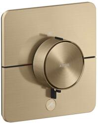 Hansgrohe ShowerSelect ID - Termosztatikus, rejtett zuhanycsaptelep, HighFlow, csiszolt bronz 36778140 (36778140)