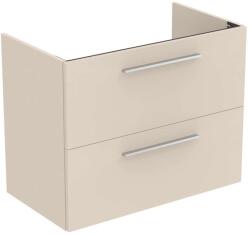 Ideal Standard i. Life A - Mosdószekrény, 800x440x630 mm, 2 fiókos, matt homok színű T5256NF (T5256NF)
