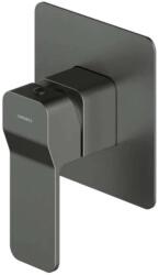 Omnires Slide - Rejtett zuhanycsaptelep, testtel, csiszolt grafit SL7745GR (SL7745GR)