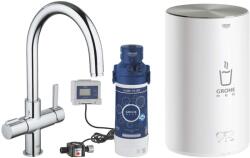 GROHE Red - Duo mosdókagyló keverő vízmelegítővel és szűréssel, M tárolótartály, króm 30320000 (30320000)