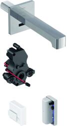 Geberit Csaptelepek - Elektronikus mosdókagyló-keverő Brenta rejtett, keverővel, 170 mm hosszú, generátoros tápegység, krómozott 116.276. 21.1 (116.276.21.1)