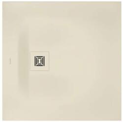 Duravit Sustano - Zuhanyzótálca, 800x800 mm, DuraSolid, matt krémszínű 720269620000000 (720269620000000)