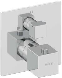 Kludi Decus - Rejtett termosztatikus csaptelep, 2 készülékhez, króm 548100575 (548100575)