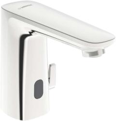 Hansa Electra - Termosztatikus elektronikus mosdókagyló-keverő, elemes, Bluetooth, króm 92102219 (92102219)