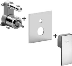 PAFFONI Level - Beépített keverő 2 készülékhez, krómozott LESBOX015CR (LESBOX015CR)