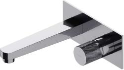 Omnires Contour - Mosdókagyló-keverő, rejtett beépítésre, 2 lyukú beépítéshez, testtel, krómozott CT8015CR (CT8015CR)
