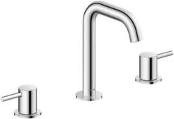 Duravit Circle - Mosdócsaptelep leeresztővel, Push-Open, 3 nyílásos beépítés, króm CE1060005010 (CE1060005010)
