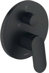 Duravit Wave - Rejtett csaptelep, 2 készülékhez, matt fekete WA4210012046 (WA4210012046)