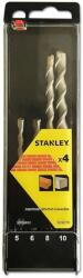 STANLEY Tartozékok - 4 darabos SDS Plus betonfúrókészlet STA56012-QZ (STA56012-QZ)