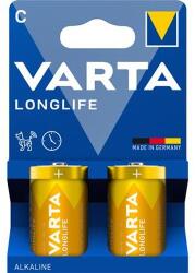 VARTA Elem, C baby, 2 db, műanyagmentes, VARTA "Longlife (VELEC2R)