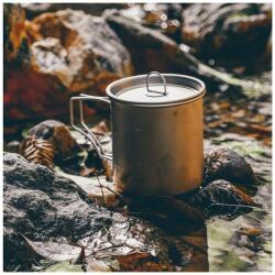 FIRE-MAPLE Bögre Alti Titanium 0.6L 300ML szürke