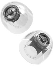 Shanling SE100 - Pereche de vârfuri de urechi din silicon cu inserții din aluminiu - S (SH-SE100-S)