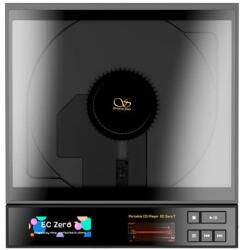 Shanling EC ZERO T - Hordozható CD lejátszó és R2R DAC csöves fejhallgató erősítéssel 32bit 768kHz DSD512 (SH-ECZEROT-BLACK)