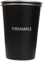 FIRE-MAPLE Bögre Antarcti Stainless Steel 350ml 2 db 300ML fekete|szürke