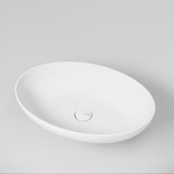 MARMY Madonna mosdó 60x40 öntött márvány túlfolyó nélkül, fényes fehér 30 1006 06 10 10 (30 1006 06 10 10)