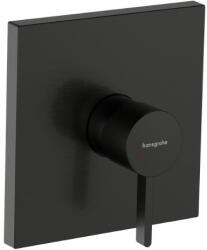 Hansgrohe Finoris egykaros zuhanycsaptelep falsík alatti szereléshez, szálcsiszolt fekete króm 76615340 (76615340)