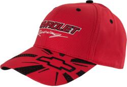 GIVOVA Unisex Sapka Chevy Racing - Lélegző Pamut a Motorsport Rajongói Számára 53-59 CM vörös