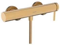 Hansgrohe Finoris egykaros zuhanycsaptelep falsíkon kívüli szereléshez, szálcsiszolt bronz 76620140 (76620140)