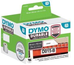 DYMO 2112290, 102 мм x 59 мм, транспортни, бели полипропиленови етикети (2112290)