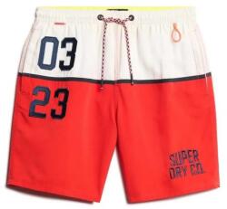 Superdry Бански гащета Superdry Nautical Logo 17´´ swimming shorts - Red (Tricolore Red)