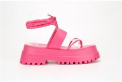 No Doubt Сандали No Doubt Women's Strappy Tie-Up Flatform Sandal - Fuchsia