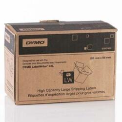 DYMO S0947420, 102mm x 59mm, 2x575 бр. , бели, големи висококапацитетни, транспортни хартиени етикети (S0947420)
