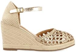 GIOSEPPO 72281 Wedge Espadrilles - Golden (Platinum)