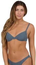 SALTY CREW Seafarer balcony bikini top - Blue (Fin Blue)