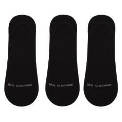 Ben Sherman Чорапи Ben Sherman Mens 3 Pack Liner Socks Makalu - Black
