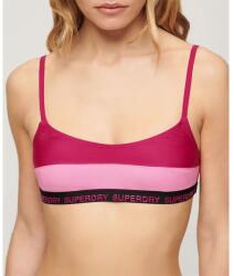 Superdry Elastic Bralette bikini top - Pink (Logan Pink)