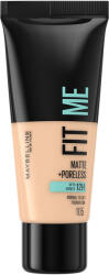 Maybelline New York Fit Me! Matte+Poreless alapozó 105 Natural Ivory (30ml)