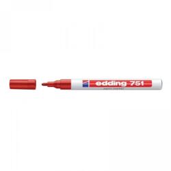 edding Lakkmarker, 1-2 mm, EDDING "751", piros (7580097002) - nyomtassingyen