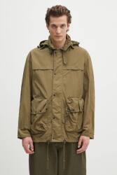Barbour rövid kabát Barbour Modified Durham Showerproof Jacket zöld, átmeneti, oversize, MSP0133 - zöld M