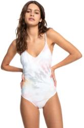 Quiksilver Бански костюм Quiksilver Classic V Aop swimsuit - White (Tie Dye White)