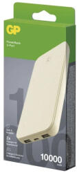 GP Batteries Powerbank B+ Series, 10 000 mAh, 15 W, bézs B6410BE (B6410BE)